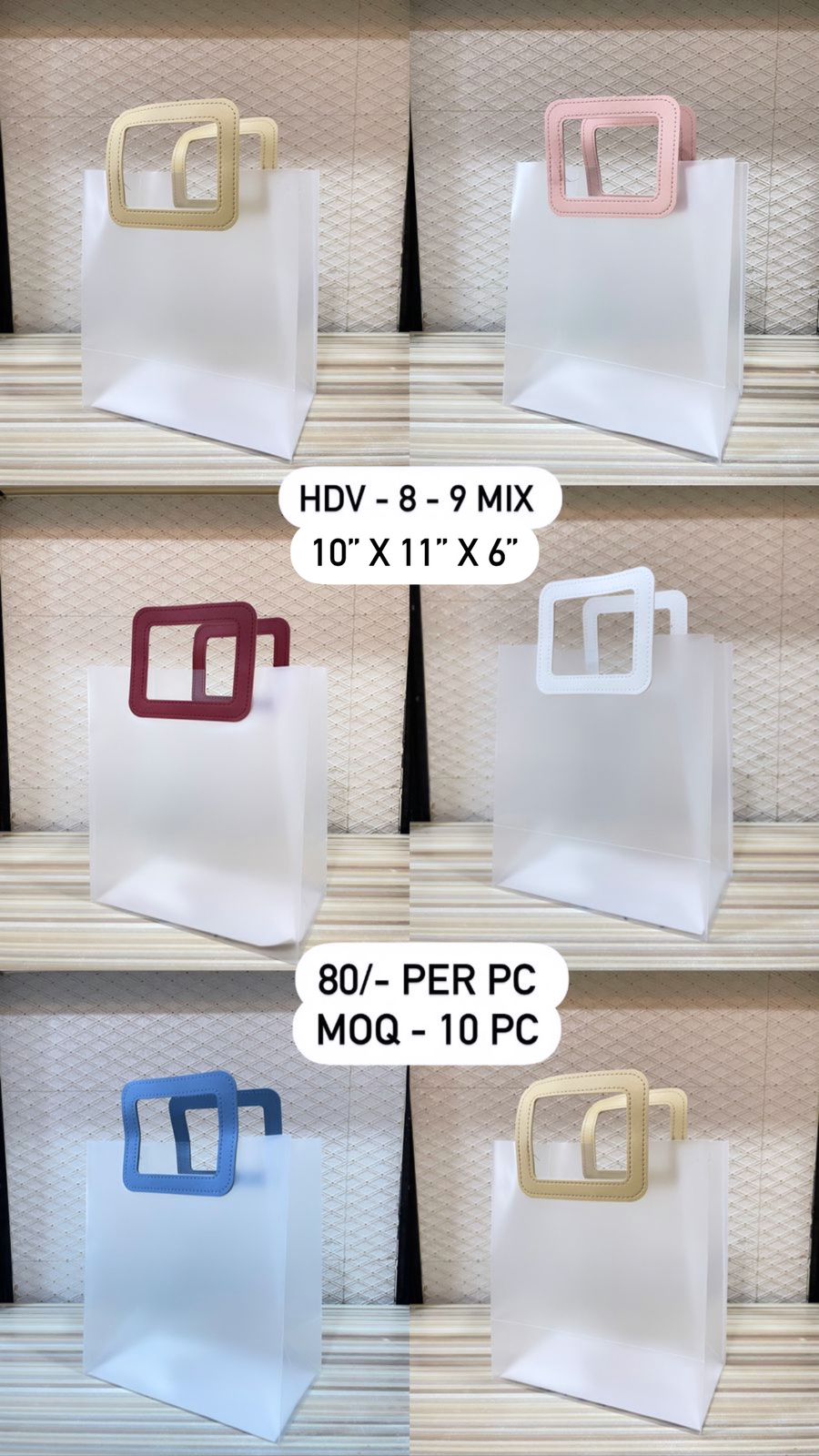 Frosted Gift Bag