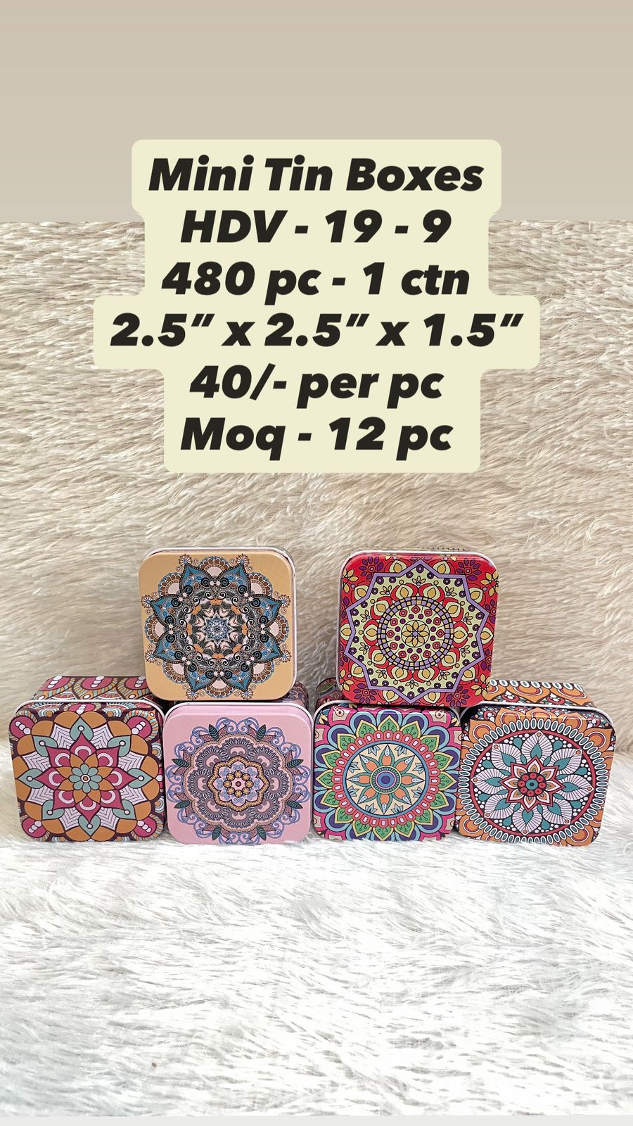 Mini Tin Boxes