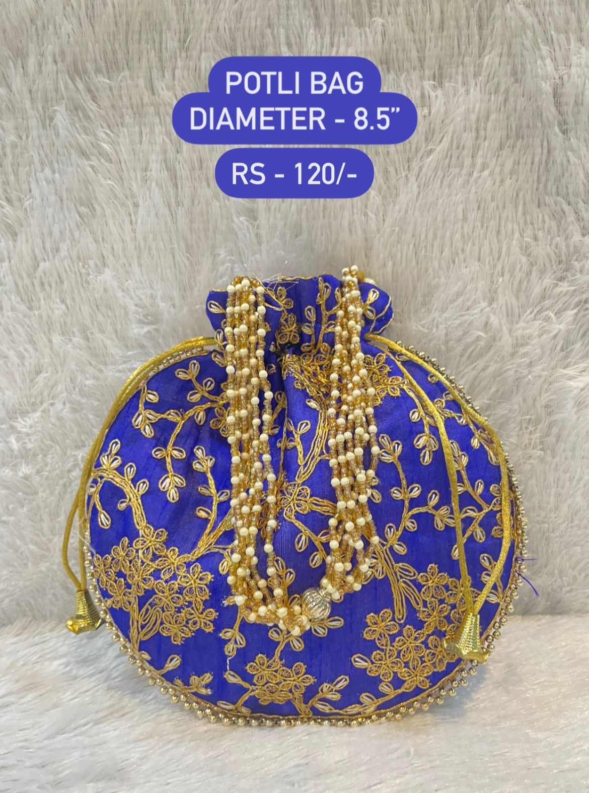 Embroidered Potli Bag