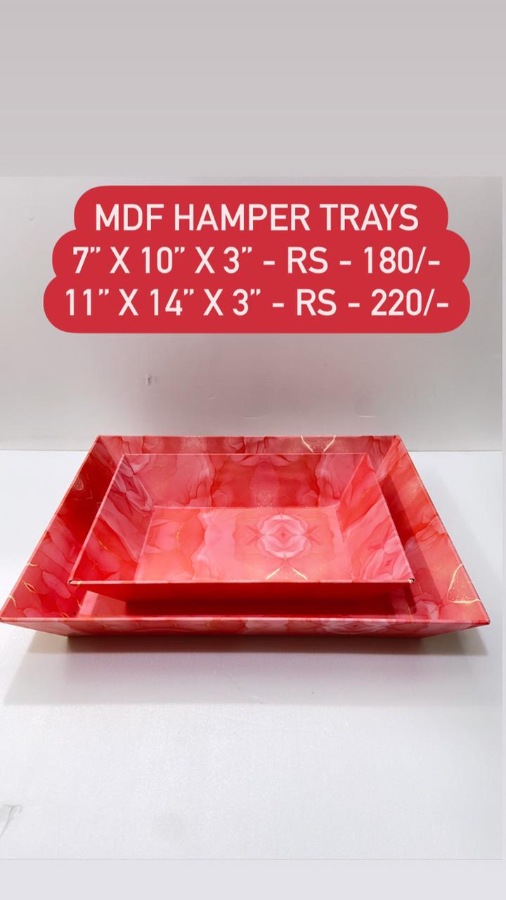 MDF Hamper Tray Set