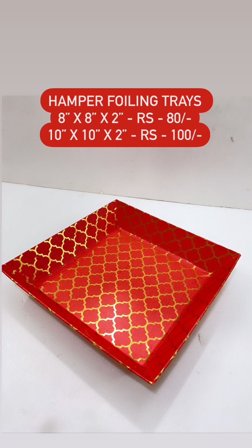 Hamper Foiling Tray