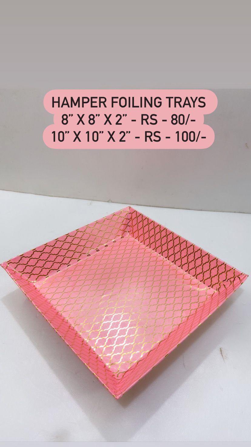 Hamper Foiling Tray