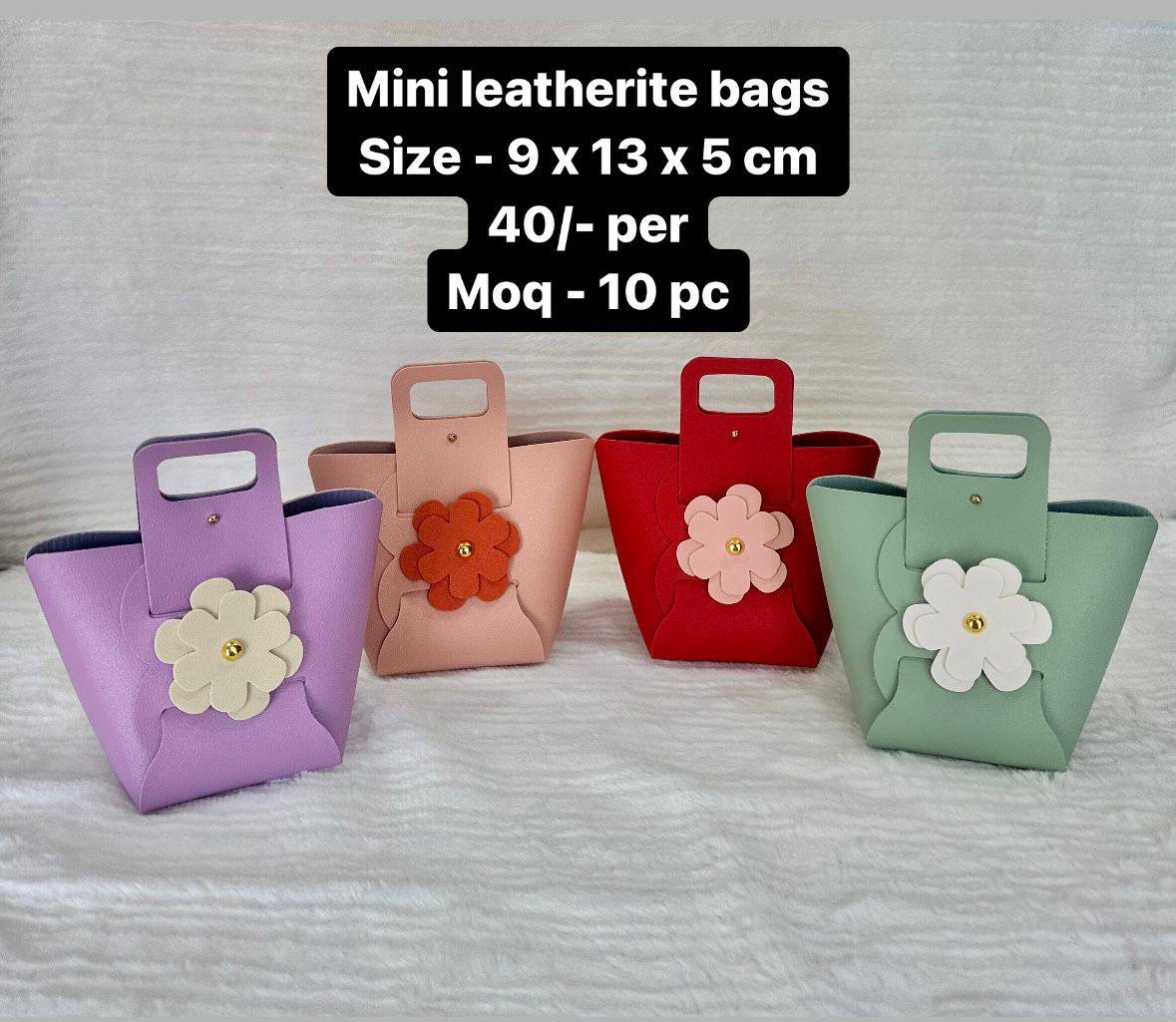 Mini Leatherite Bags