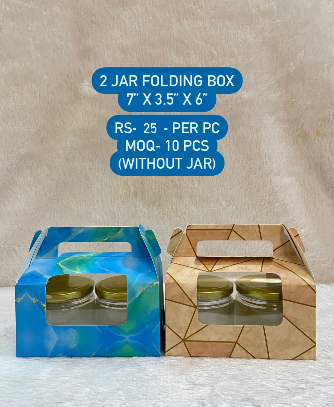 2 Jar Folding Box