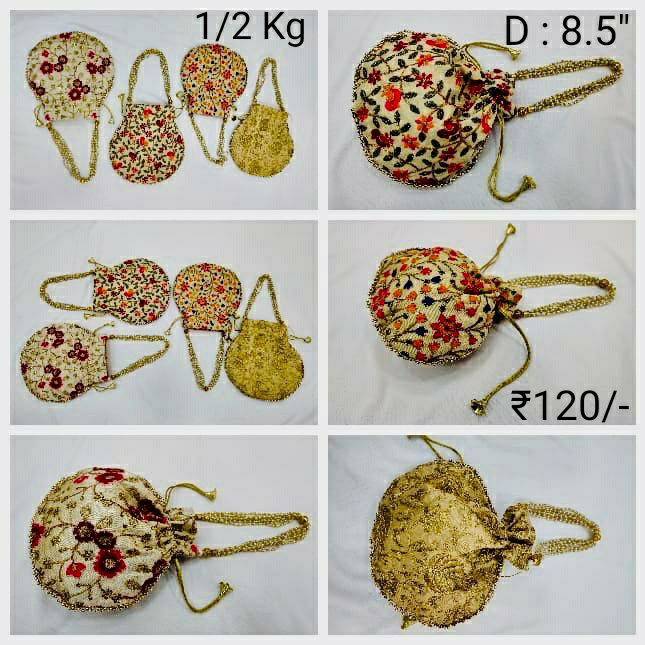 Embroidered Potli Bags