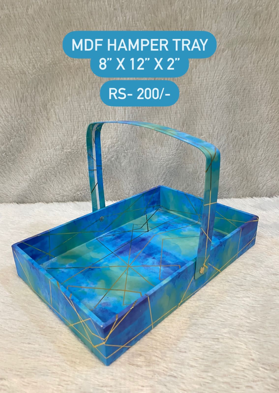 MDF Hamper Tray