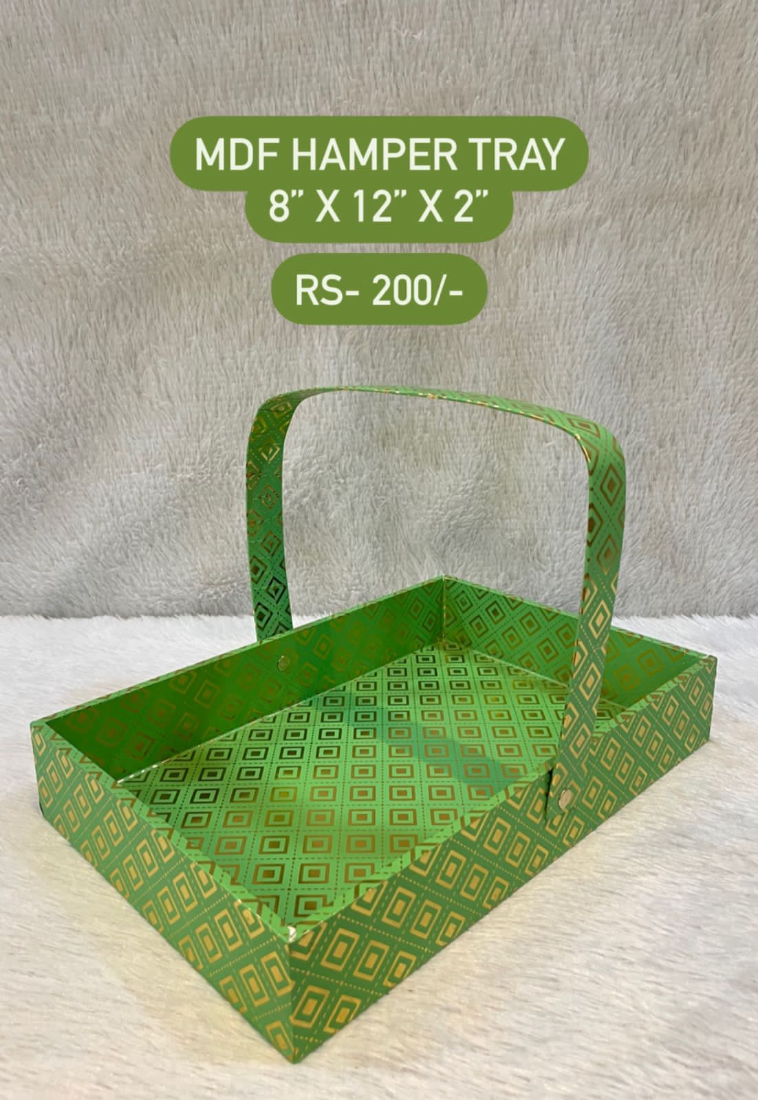 MDF Hamper Tray