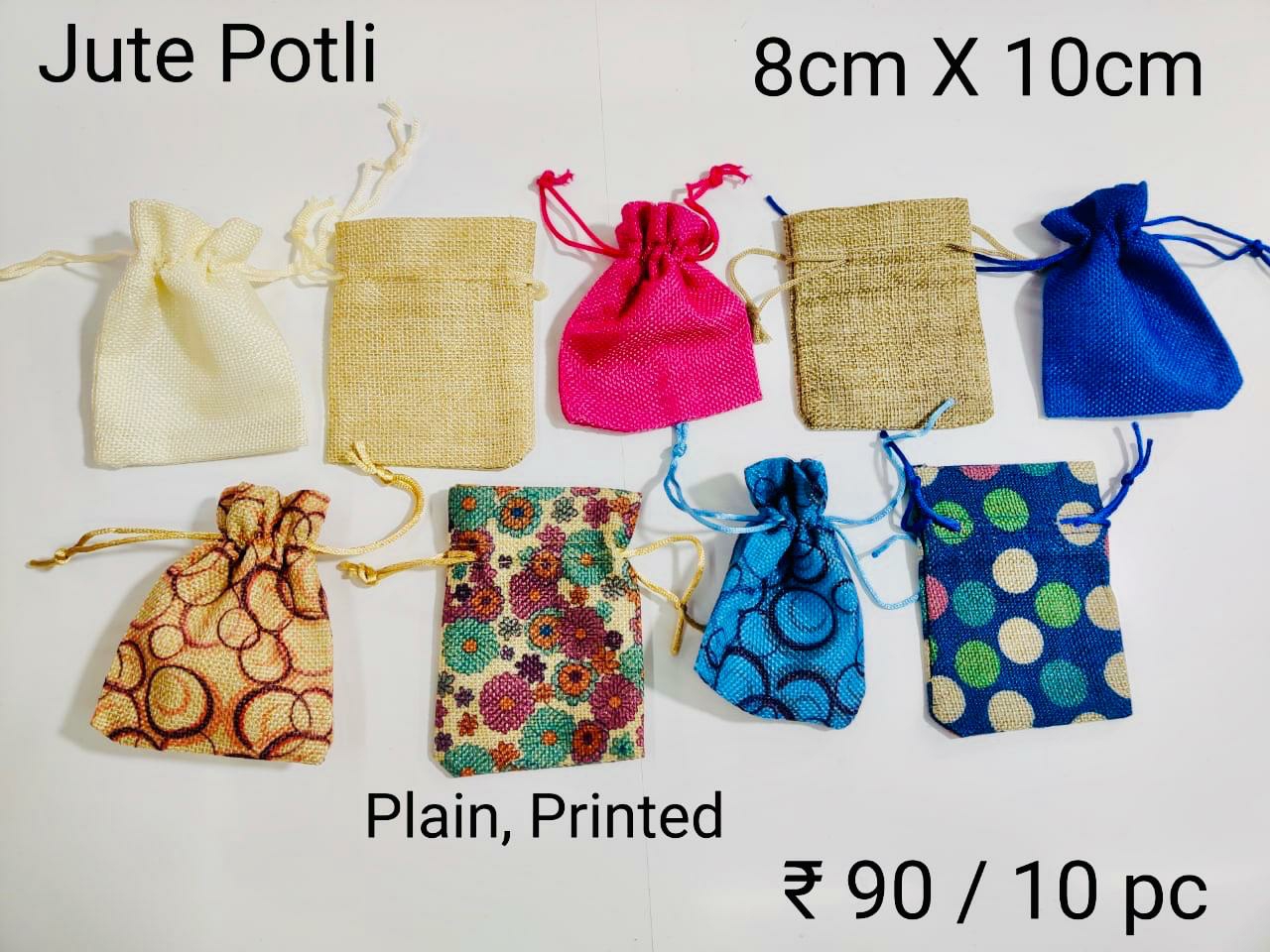 Jute Potli Bags