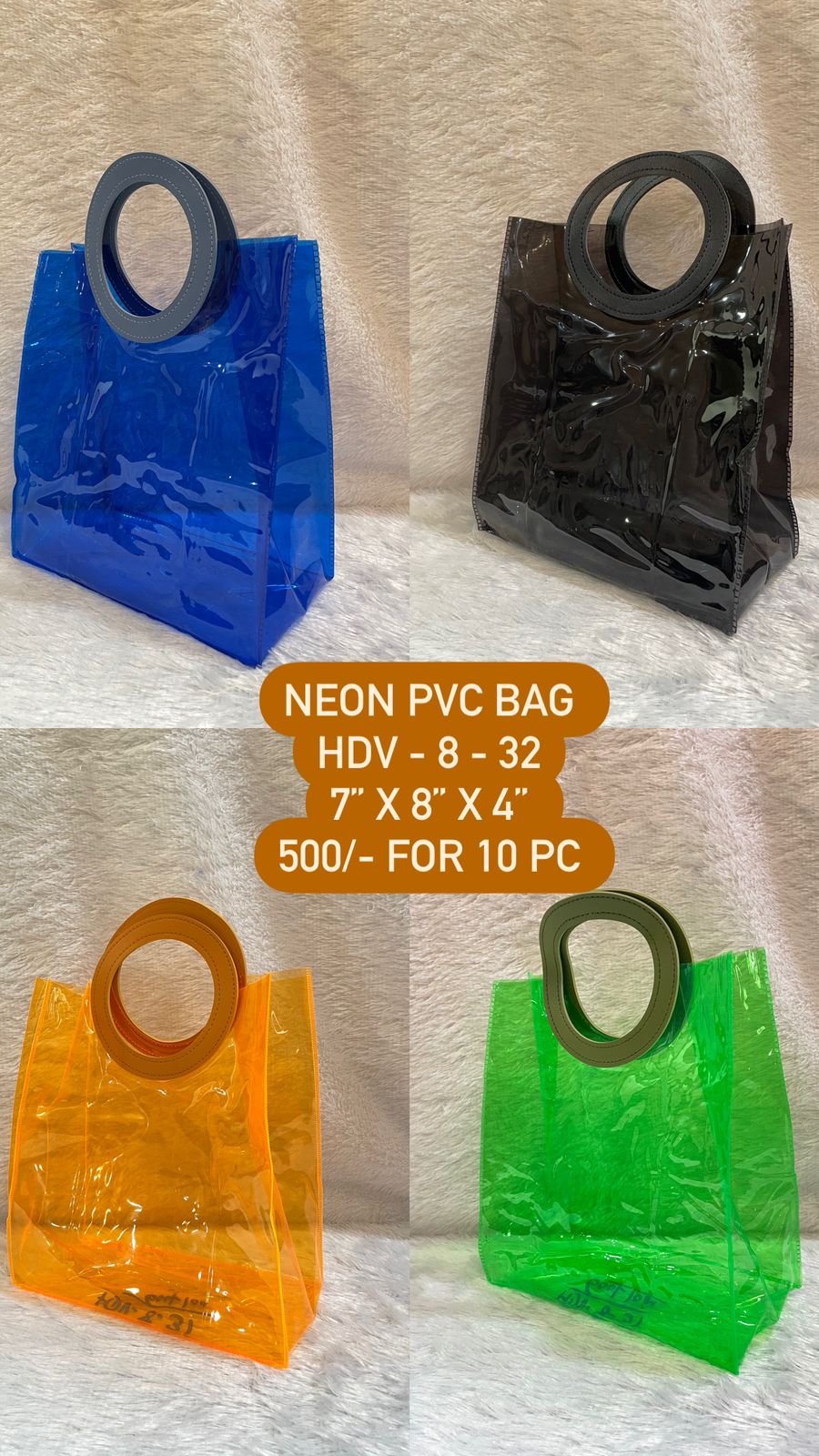 Neon PVC Bag