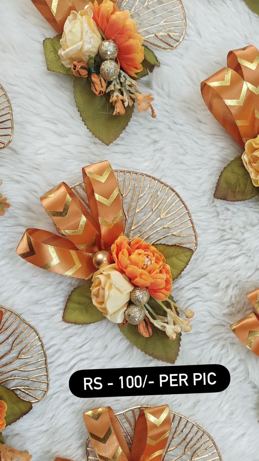 Decorative Floral Brooch