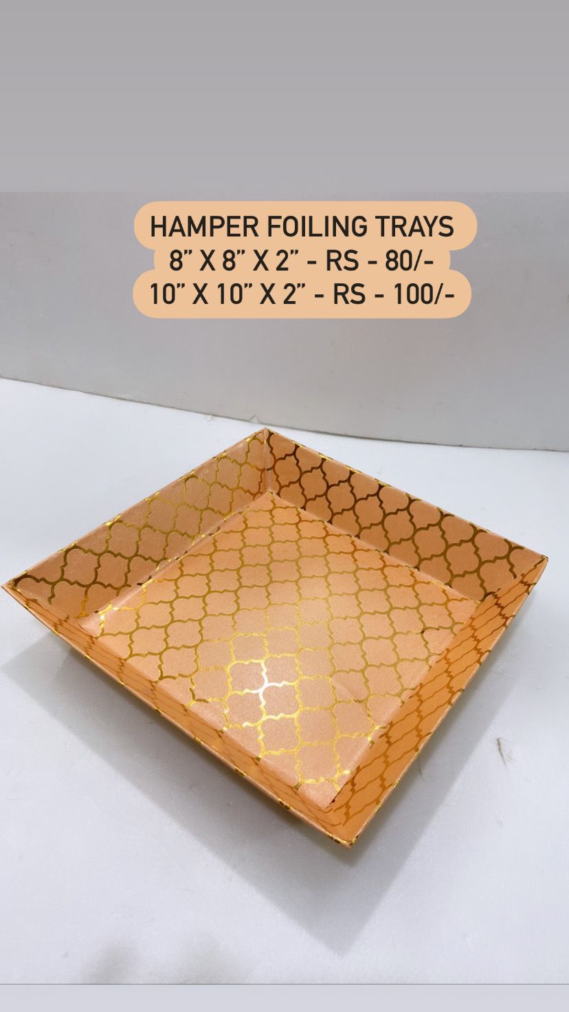 Hamper Foiling Tray