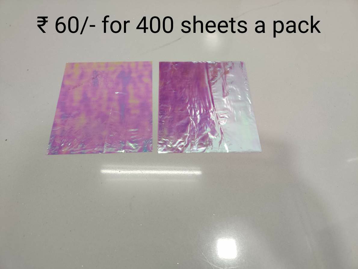 Iridescent Foil Sheets Pack