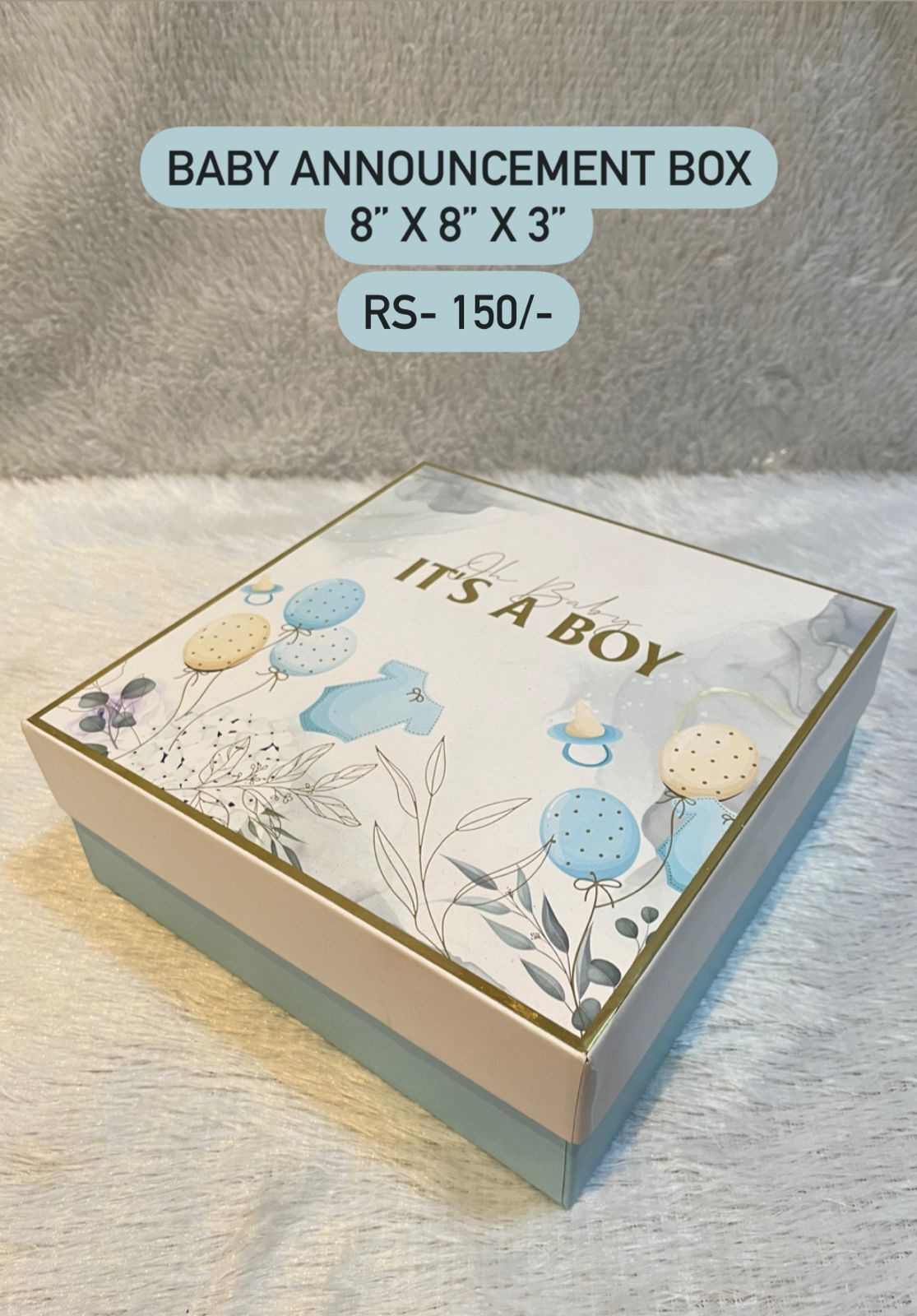 Baby Announcement Box