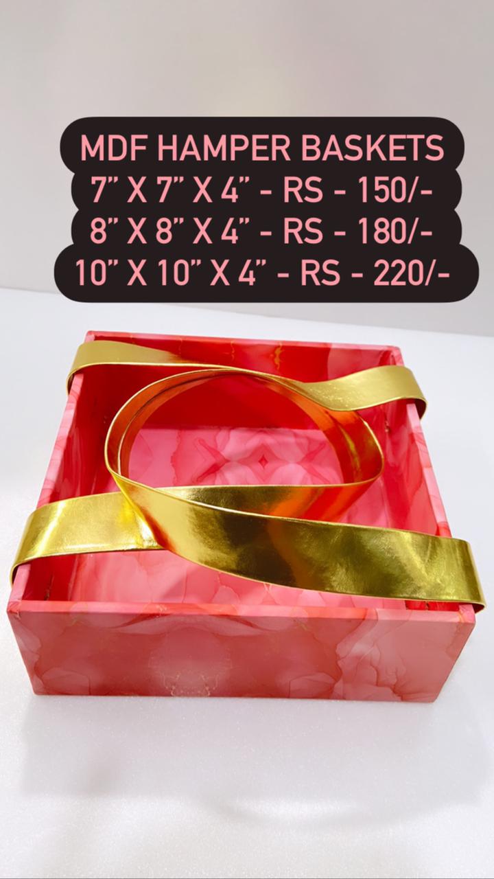 MDF Hamper Basket