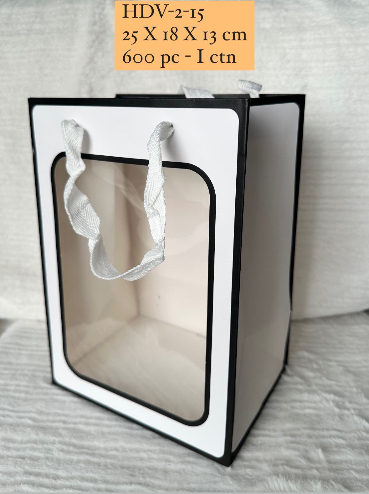 Clear Window Gift Bag