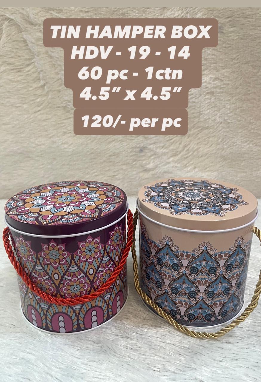 Tin Hamper Box