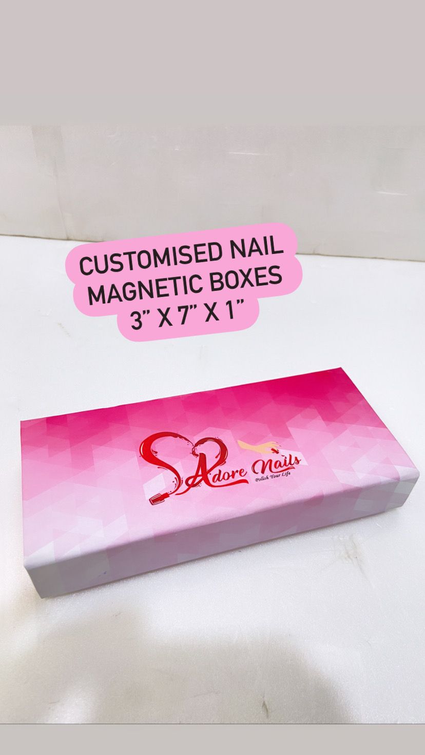 Customised Nail Magnetic Box