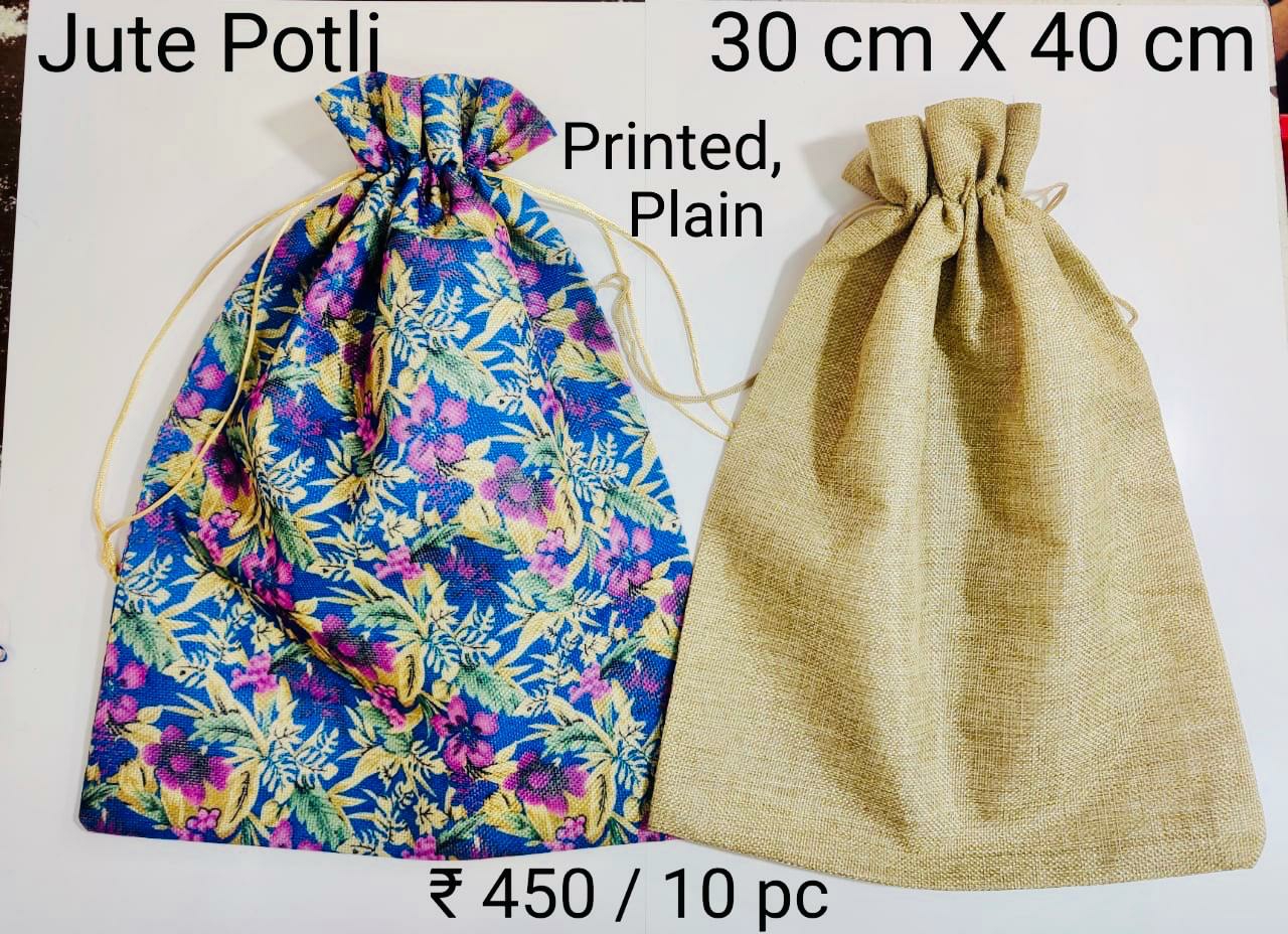Jute Potli Bags