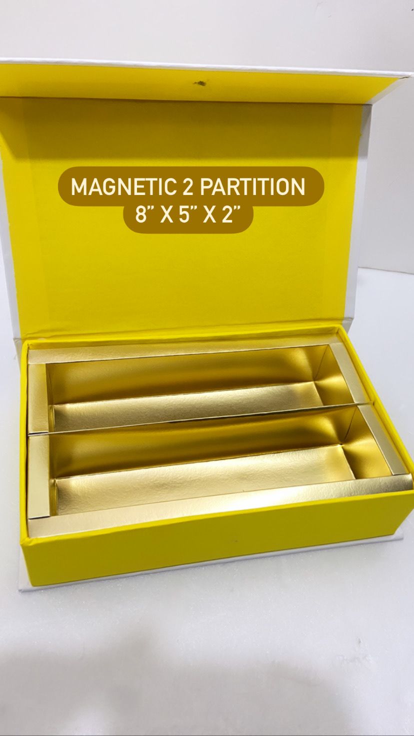 Magnetic 2 Partition Gift Box