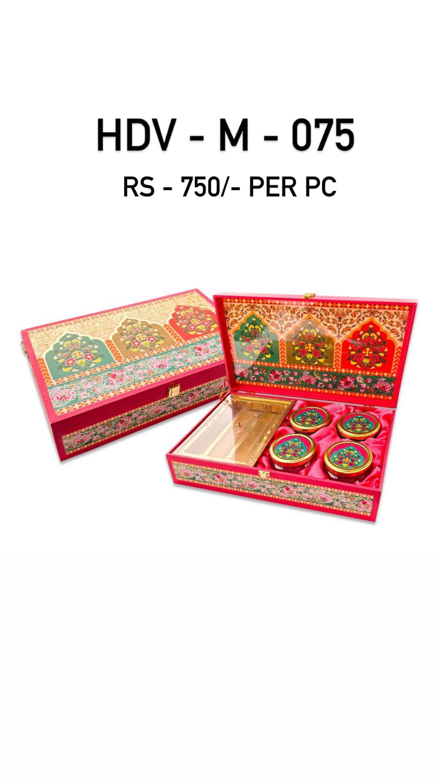 Decorative Puja Box Set