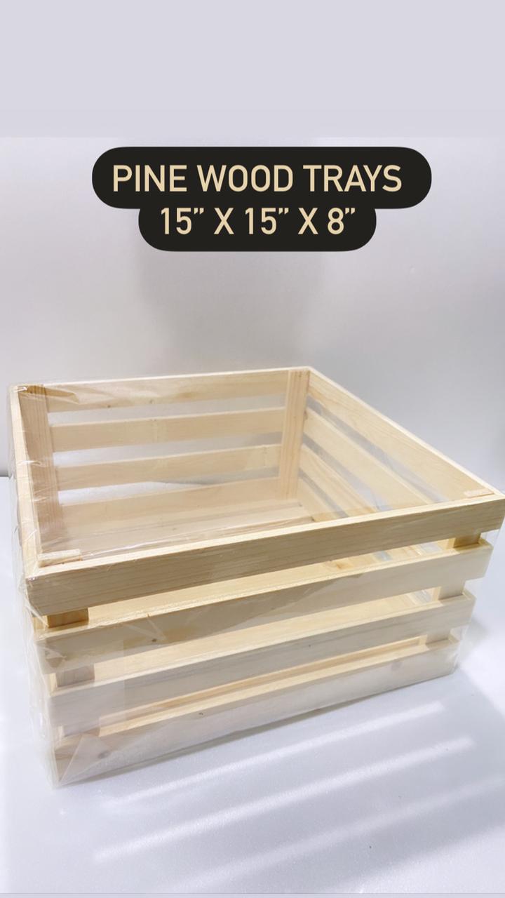 Pine Wood Tray
