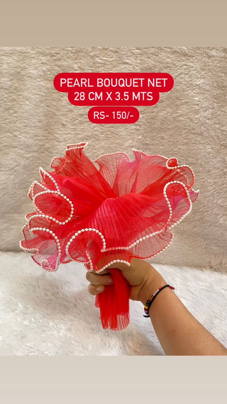 Pearl Bouquet Net