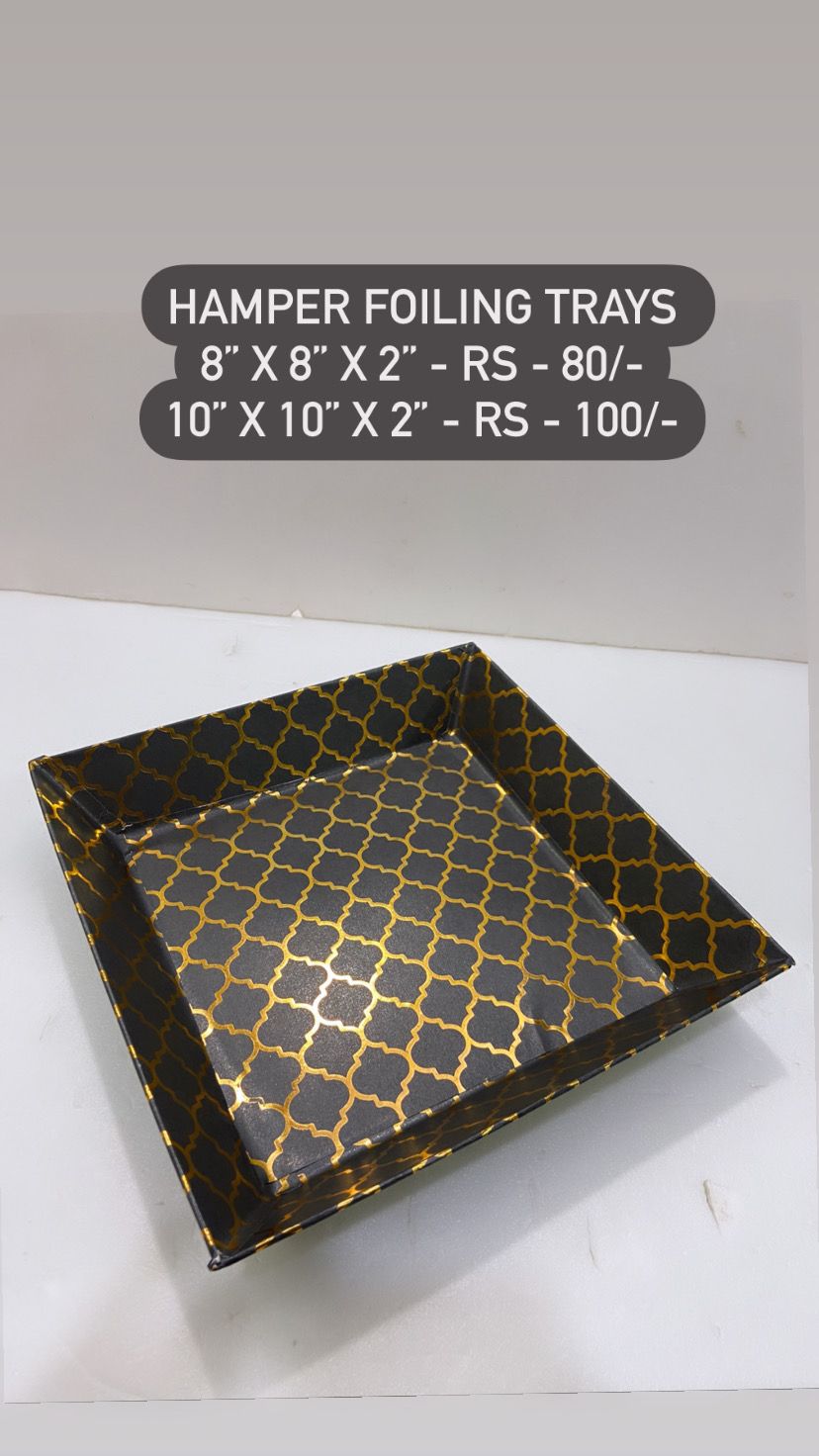 Hamper Foiling Tray