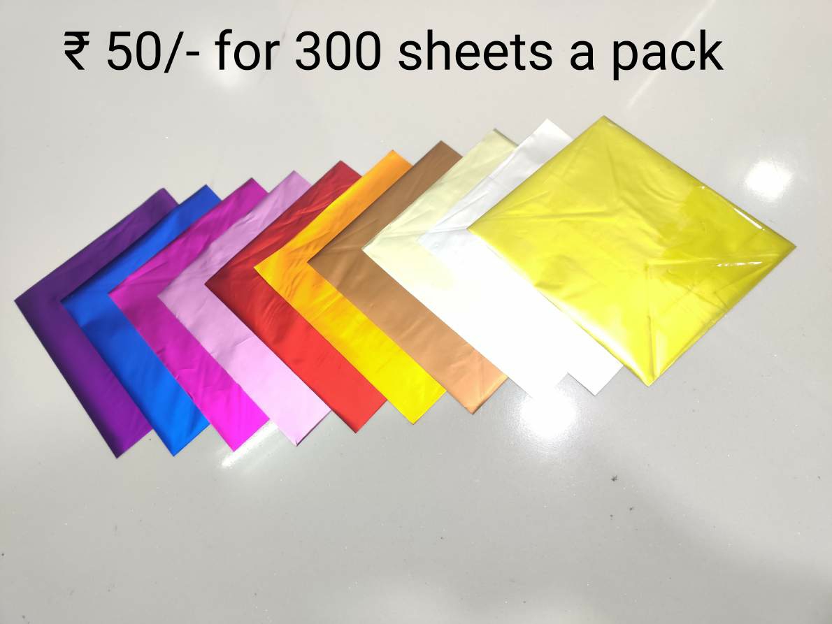 Multicolor Origami Paper Sheets Pack