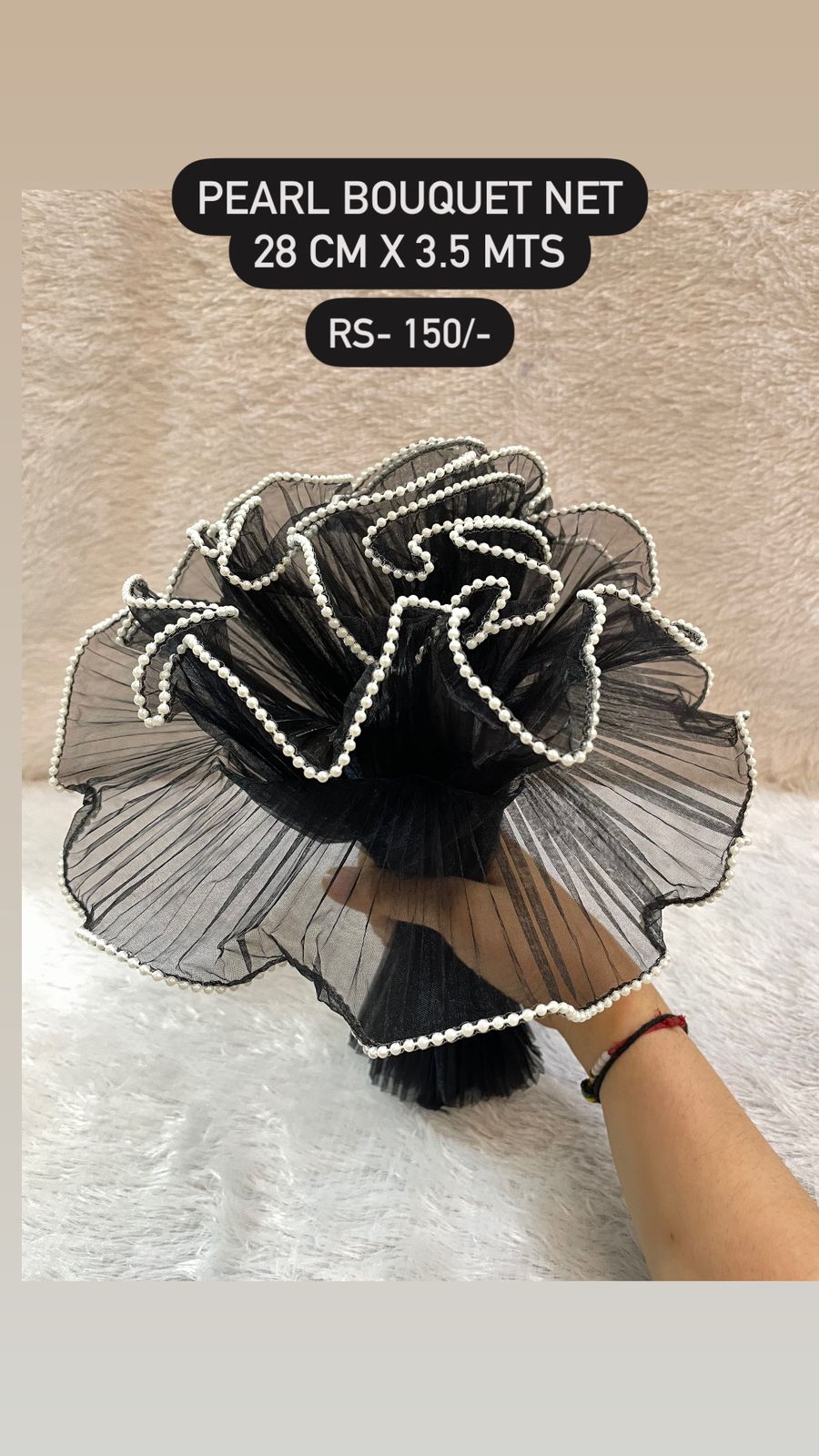 Pearl Bouquet Net