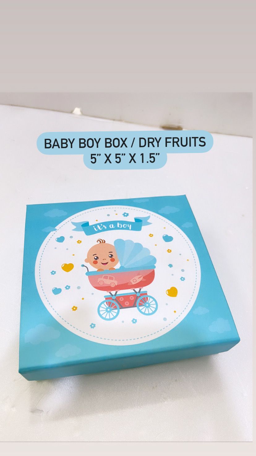 Baby Boy Dry Fruit Box