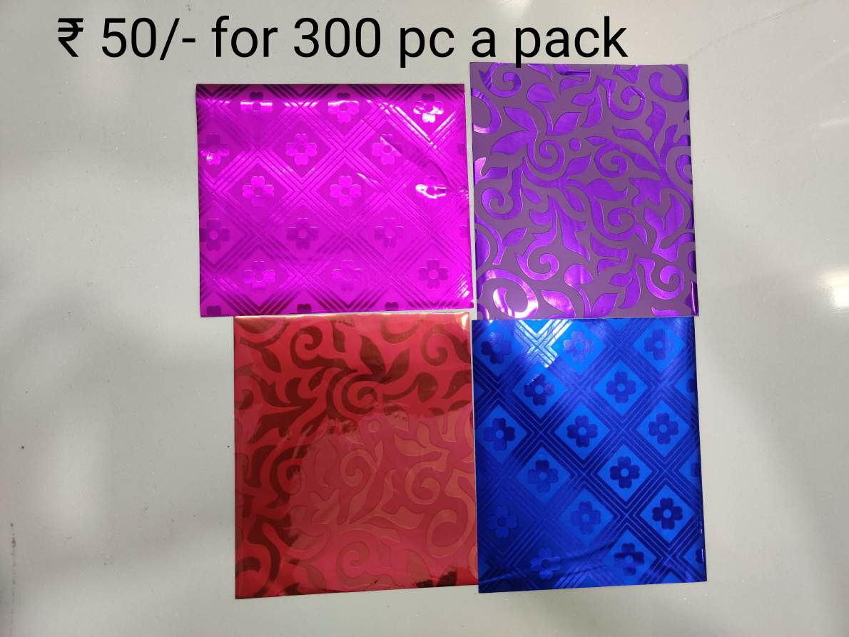 Colorful Wrapping Paper Sheets Pack