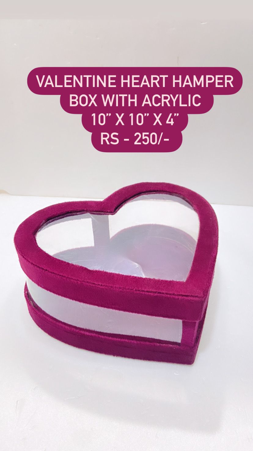 Valentine Heart Hamper Box