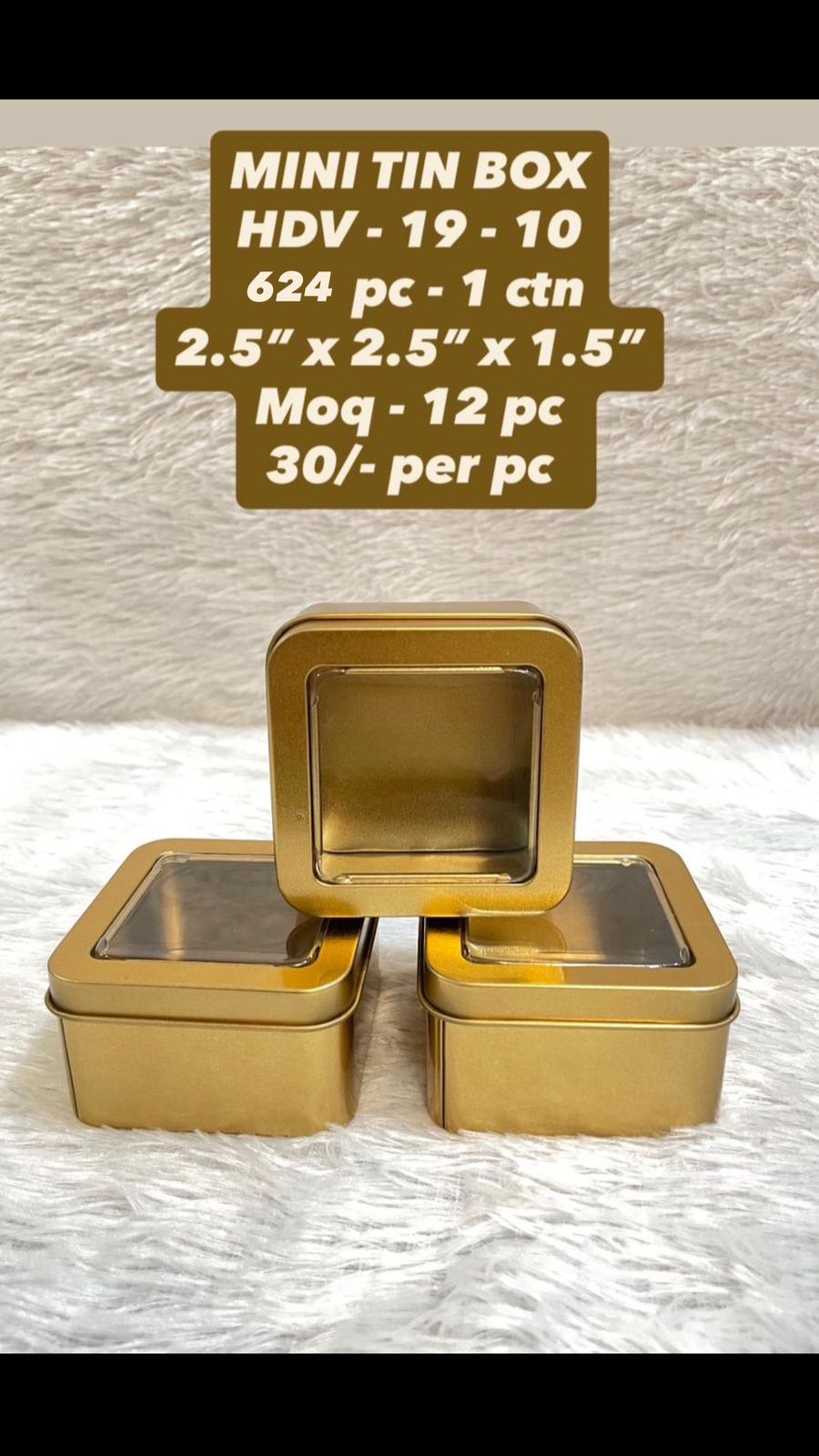 Mini Tin Box