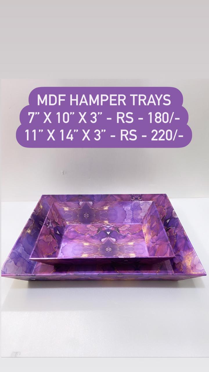 MDF Hamper Trays