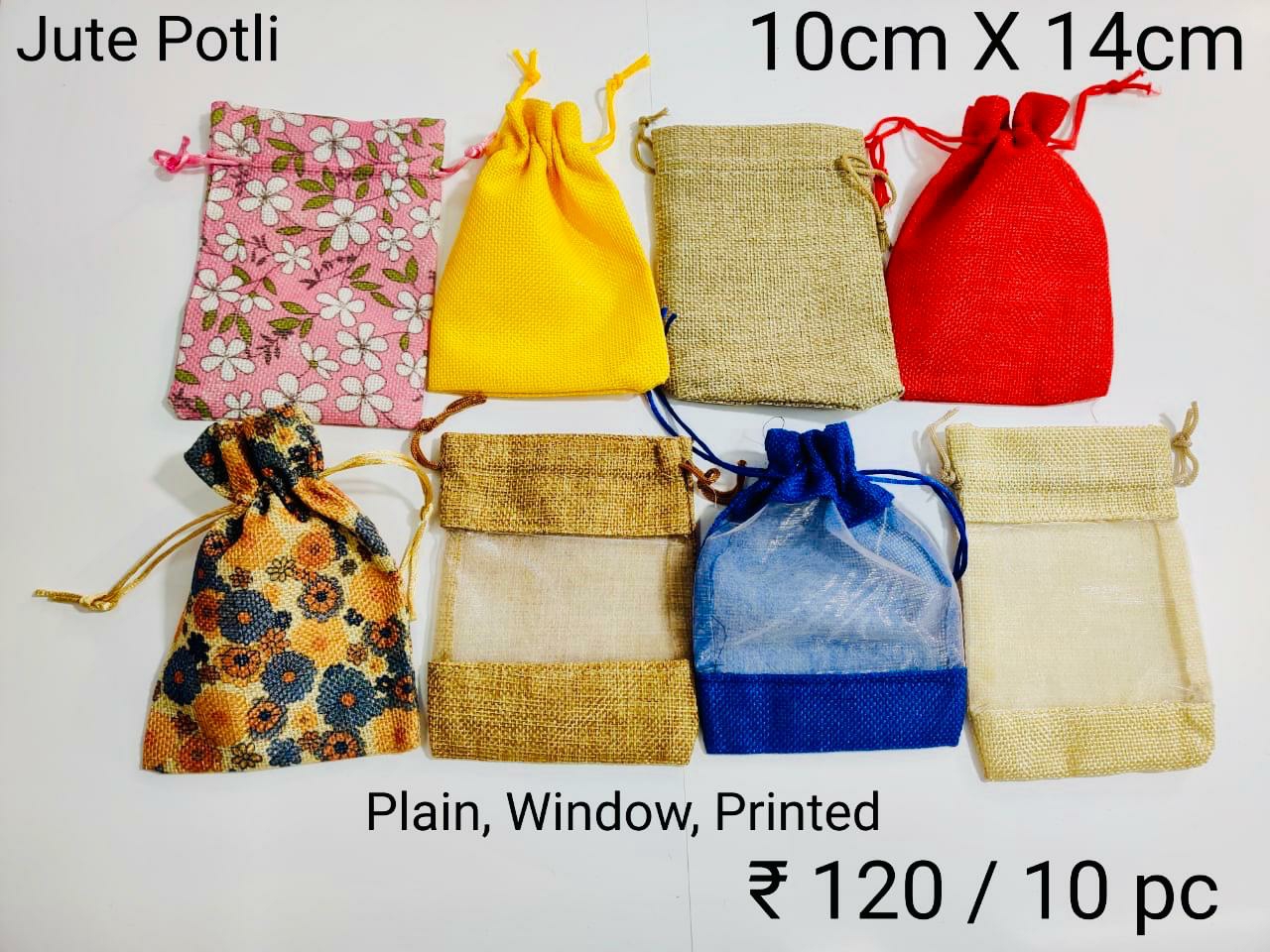 Jute Potli Bags