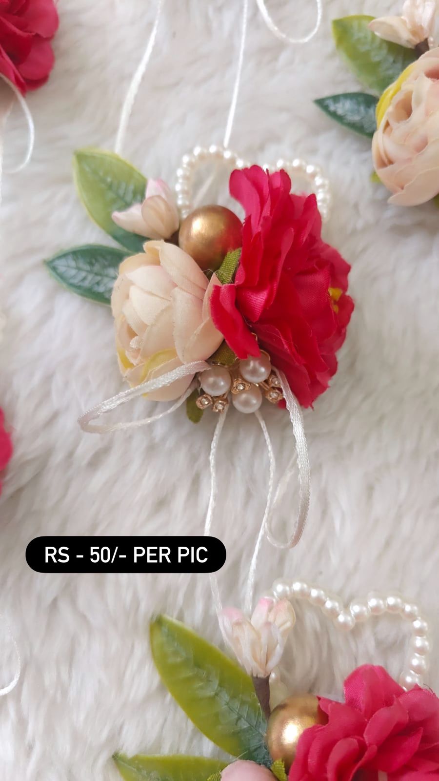 Floral Decorative Bracelet