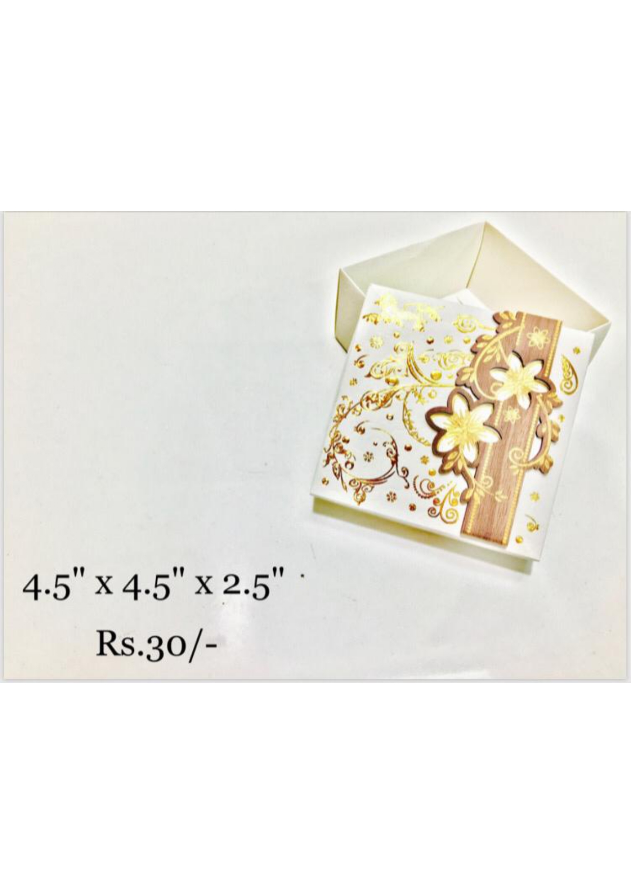 Floral Embossed Gift Envelope