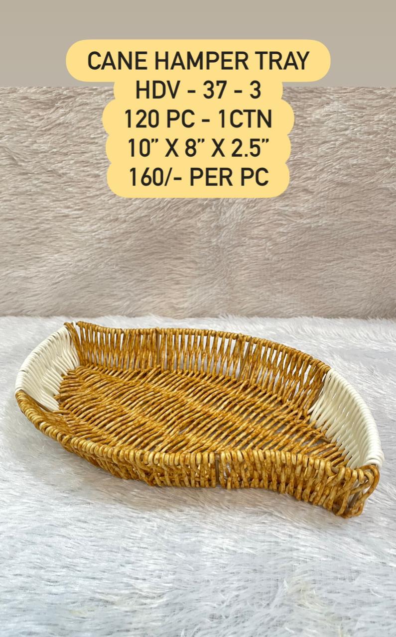 Cane Hamper Tray
