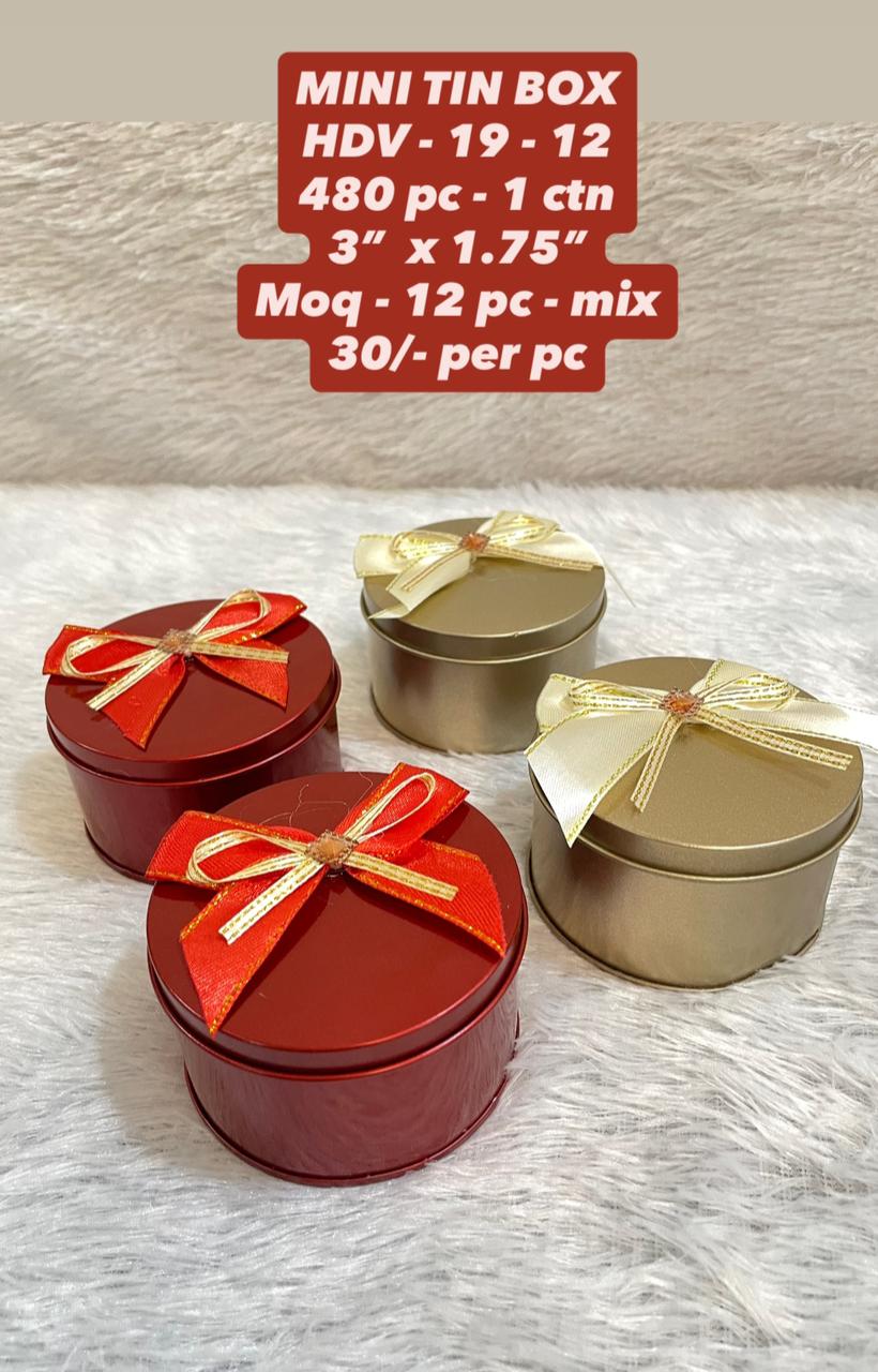 Mini Tin Gift Box