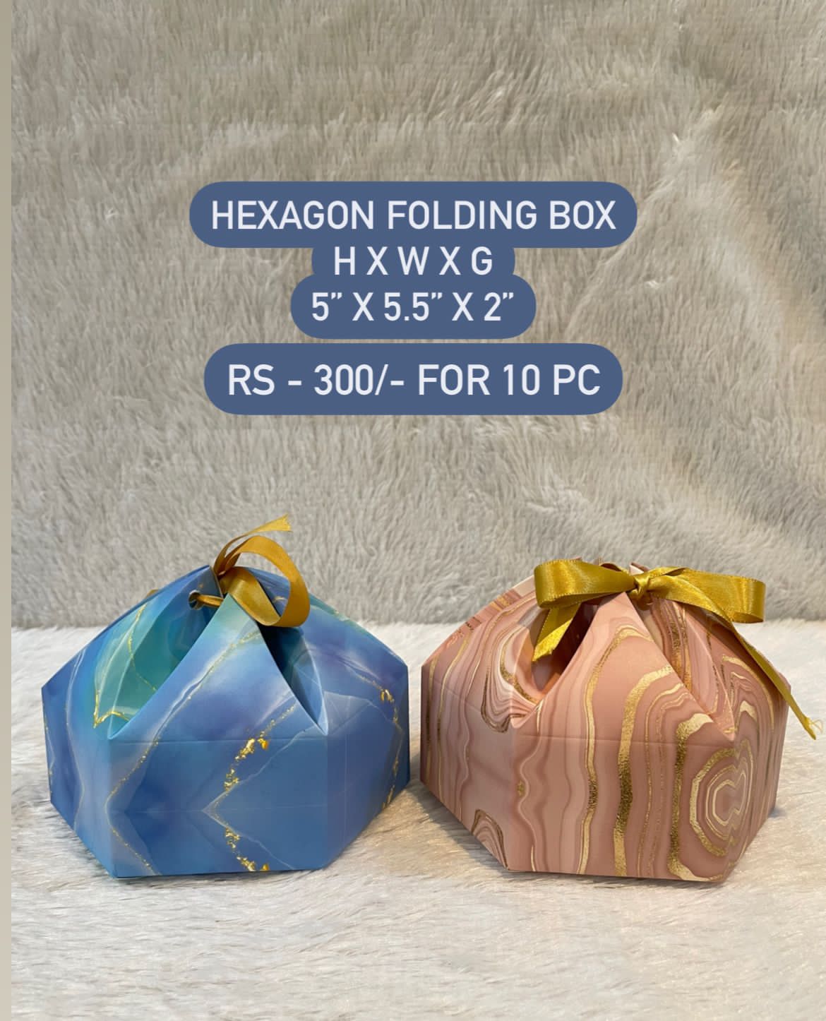 Hexagon Folding Box