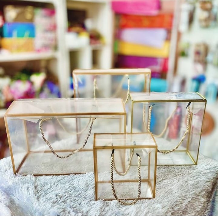 Transparent Gift Box Set