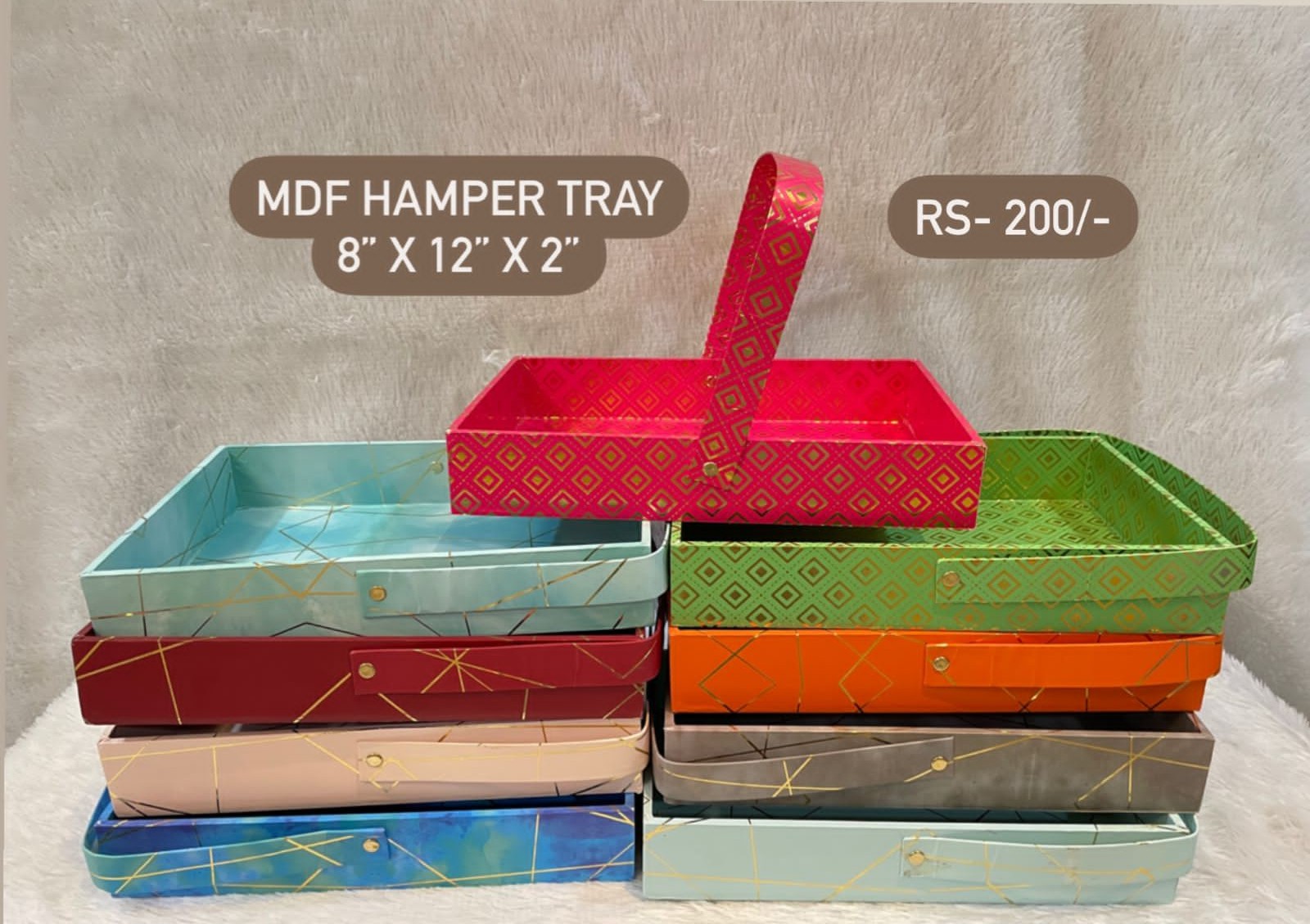 MDF Hamper Tray