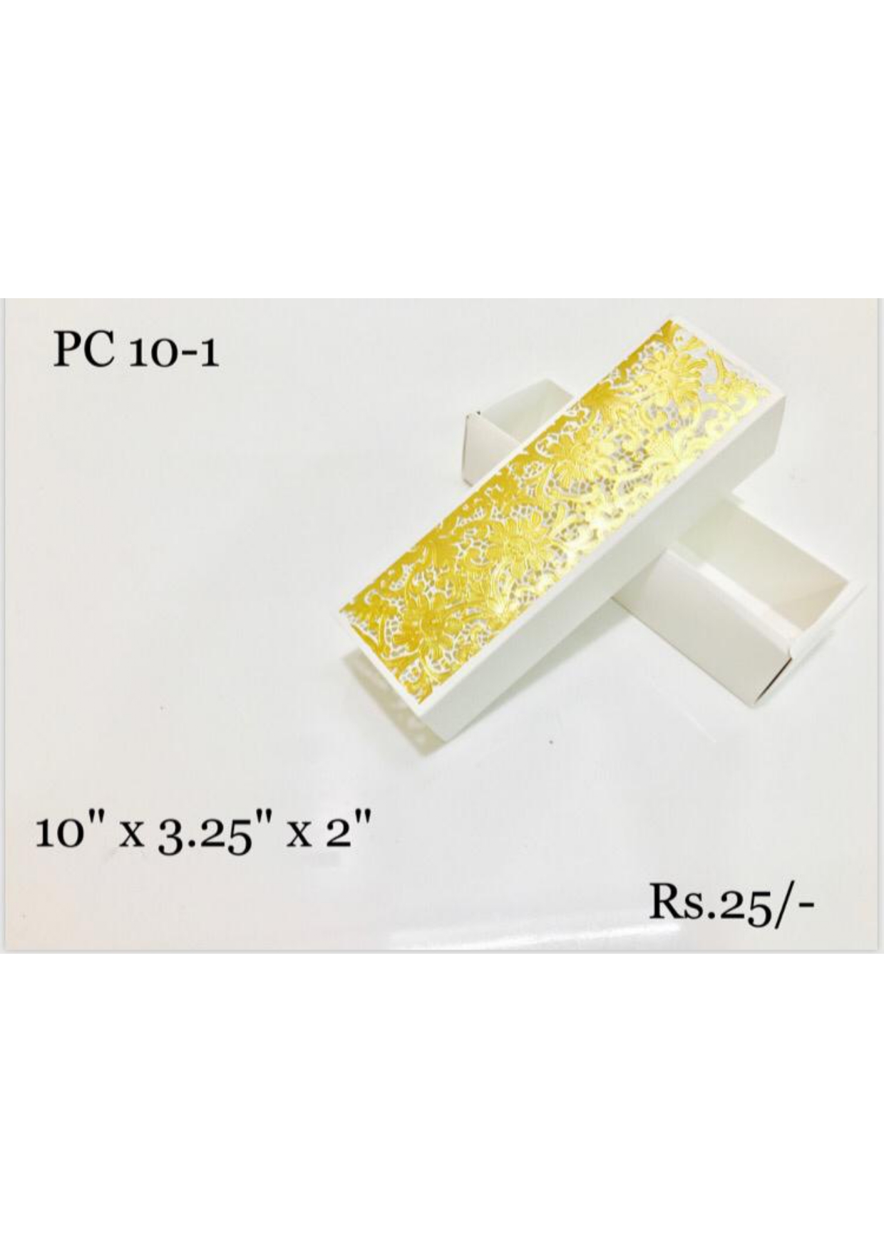 Gold Foil Gift Box