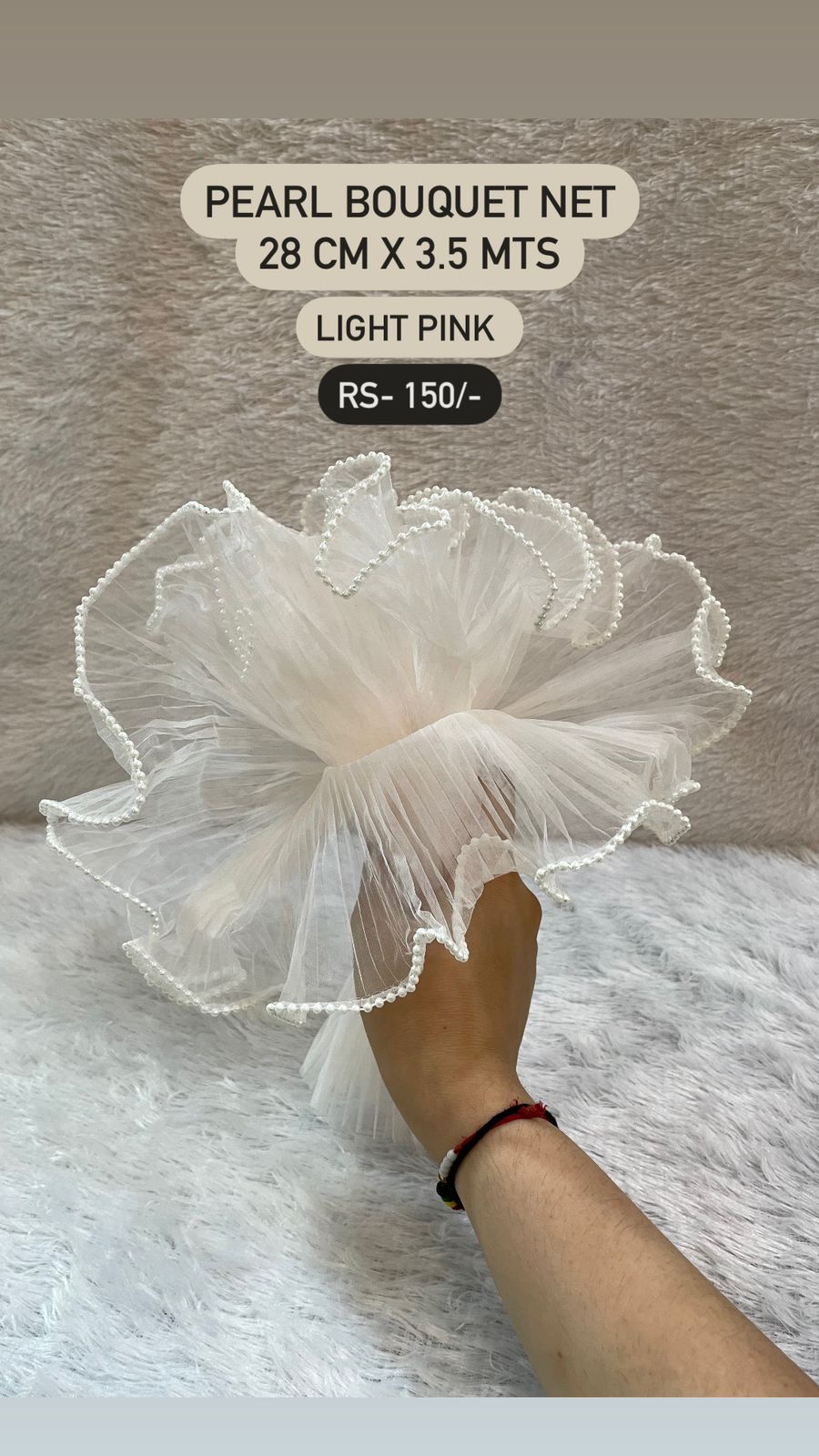 Pearl Bouquet Net