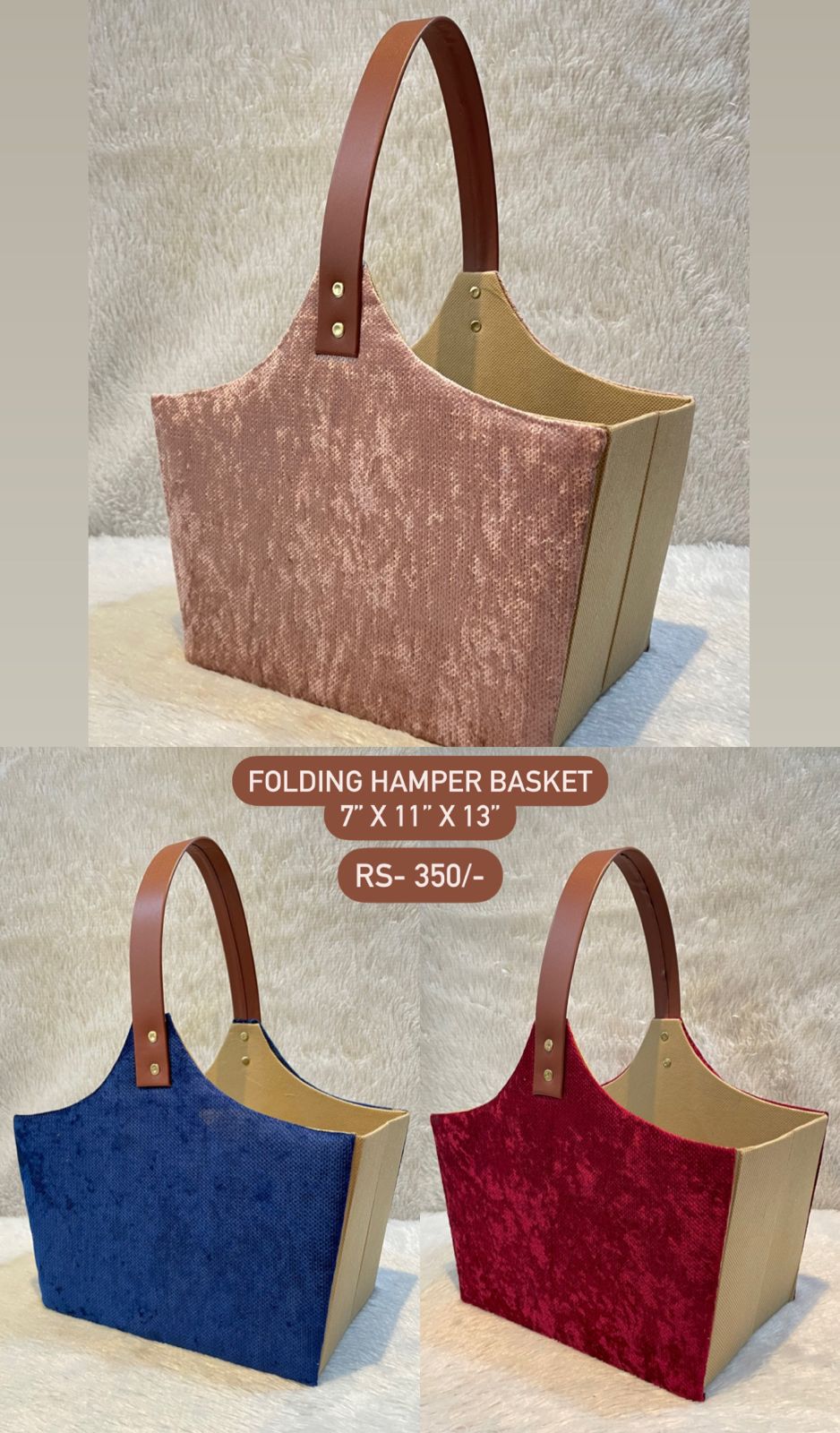 Folding Hamper Basket