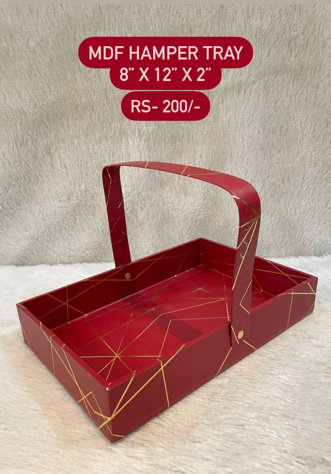 MDF Hamper Tray
