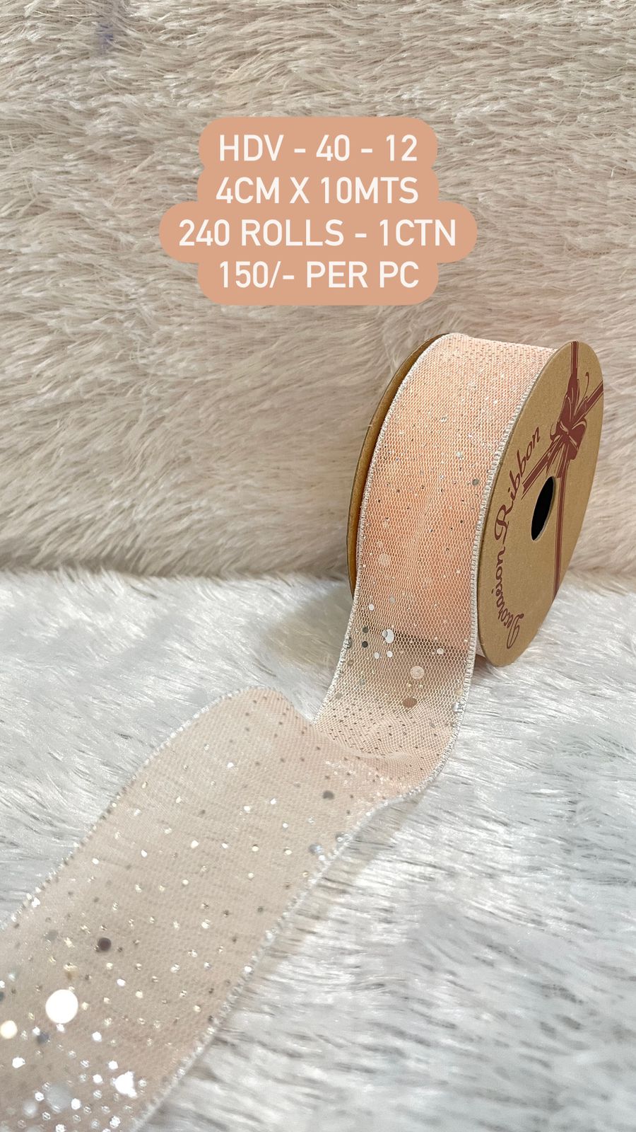 Sparkle Organza Ribbon