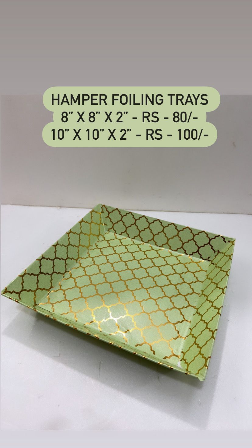 Hamper Foiling Tray