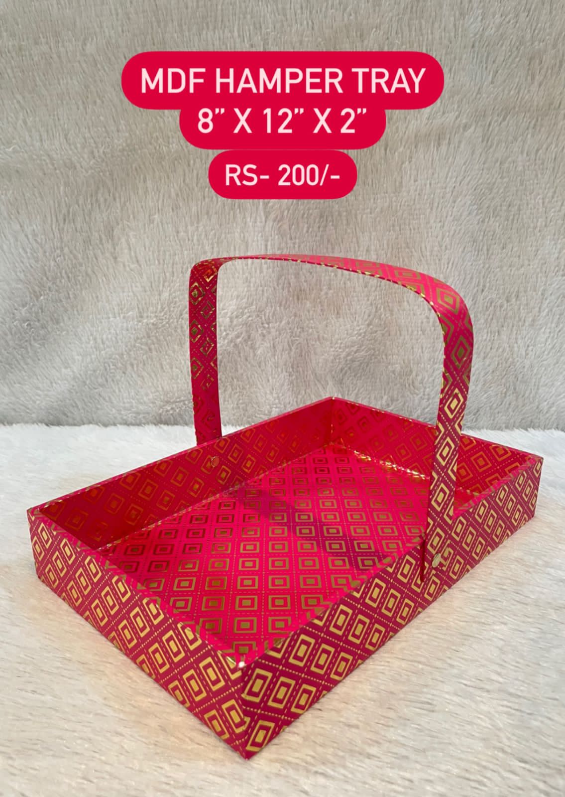 MDF Hamper Tray