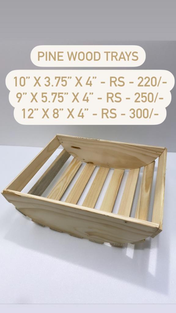 Pine Wood Tray